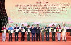 Biểu dương điển hình tiên tiến, người tốt - việc tốt, vinh danh 10 “Công dân Thủ đô ưu tú”