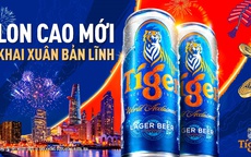 Tiger Beer gửi lời chúc khai Xuân bản lĩnh với lon cao mới