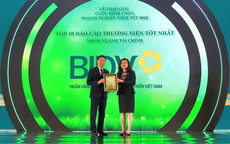 BIDV nhận giải thưởng “Top 10 Báo cáo thường niên tốt nhất”