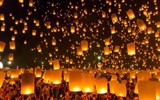 Đài Loan (Trung Quốc) rực sáng trong lễ hội thả đèn trời Pingxi 2023