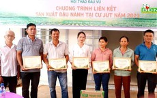 Nhiều nông dân huyện Cư Jut được trao chứng nhận thành viên Câu lạc bộ 3 tấn/ha