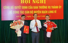 Huyện đảo tiền tiêu Bạch Long Vĩ có tân Bí thư