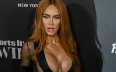 Megan Fox lại gây sốt với đầm xuyên thấu
