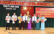 Bình Định điều động, luân chuyển, bổ nhiệm 9 cán bộ chủ chốt