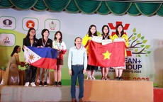 Cờ vua trẻ Việt Nam độc diễn kỳ đài Đông Nam Á 2023