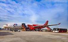 Vietjet đón tàu bay lớn cùng biểu tượng Du lịch Việt Nam