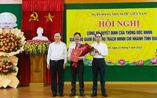 Ngân hàng Nhà nước chi nhánh Quảng Bình có người phụ trách