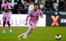 Messi lại ghi bàn giúp đội bóng của David Beckham thắng đậm