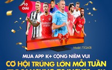 Đại tiệc bóng đá mãn nhãn từ Ngoại hạng Anh đến UEFA Champions League trên K+