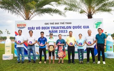 Delifres + Nhà tài trợ “dinh dưỡng” tiếp sức cho giải Triathlon vô địch quốc gia 2023