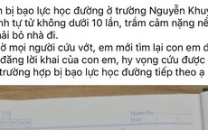 Vụ phụ huynh tố con bị "bạo lực học đường": Đâu là sự thật?