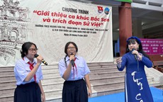 "Tình Ca Bắc Sơn" đưa âm nhạc dân ca đến học đường