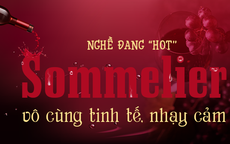 Nghề đang “hot”: Sự tinh tế, nhạy cảm của người nếm rượu vang