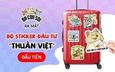 Ba Con Sói ra mắt bộ sticker đầu tư “thuần việt” đầu tiên