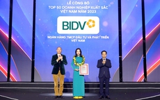 BIDV giữ vững vị trí Top 50 doanh nghiệp xuất sắc Việt Nam năm 2023