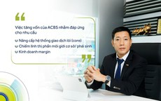 ACBS tăng vốn lên 7.000 tỉ đồng
