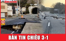 Bản tin chiều 3-1: Nhật Bản đối mặt cảnh báo đáng sợ