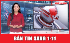 Bản tin sáng 1-11: Gió giật cấp 17, bão Kong-rey càn quét Đài Loan (Trung Quốc)