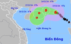 Bão số 8 suy yếu, miền Trung mưa lớn