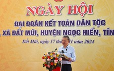 Tổng Bí thư Tô Lâm dự "Ngày hội Đại Đoàn kết toàn dân tộc" ở Đất Mũi