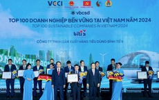 Biti's được vinh danh Top 100 Doanh nghiệp bền vững Việt Nam CSI 2024