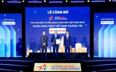 Vietbank được vinh danh Top 10 nơi làm việc tốt nhất và Top 500 nhà tuyển dụng hàng đầu 