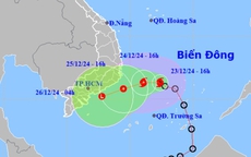 Bão số 10 chuyển hướng, Nam Trung bộ mưa lớn