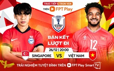 Soi tỉ số trận Singapore - Việt Nam ASEAN CUP 2024: Cố thủ trên sân nhà