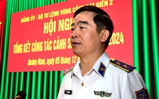 Trung tướng Bùi Quốc Oai dự hội nghị tại Bộ Tư lệnh Vùng Cảnh sát biển 2