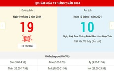 Lịch Âm hôm nay (19-2): Ngày tốt cúng vía Thần Tài