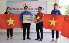 Khánh thành công trình “Đường Thanh niên”, 1.000 lá cờ Tổ quốc đến với huyện Giồng Trôm