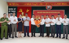 Bầu 2 Bí thư huyện và bổ nhiệm Chánh Văn phòng Tỉnh ủy Quảng Bình