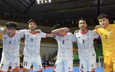Futsal Afghanistan làm nên lịch sử, xác định 5 vé dự World Cup