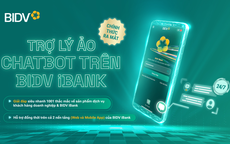 BIDV ra mắt Chatbot dành cho doanh nghiệp