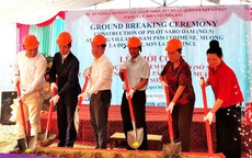Xây dựng thí điểm đập Sabo đầu tiên ở Việt Nam