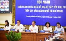 TP HCM tổ chức công bố Nghị quyết về thành lập, chia tách, sáp nhập, đổi tên khu phố, ấp