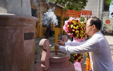 Dâng hương nhân kỷ niệm 120 năm ngày sinh Tổng Bí thư Trần Phú