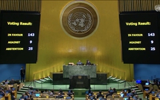 Liên Hiệp Quốc thông qua Nghị quyết mang tính lịch sử đối với Nhà nước Palestine