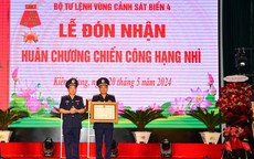 Bộ Tư lệnh Vùng Cảnh sát biển 4 nhận Huân chương Chiến công