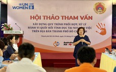 Cần có quy trình vận hành chuẩn đa ngành để xử lý vấn nạn quấy rối tình dục tại nơi làm việc