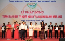 Tập đoàn BRG và SeABank ủng hộ 1 tỉ đồng cho "Quỹ Vì người nghèo" của Hà Nội