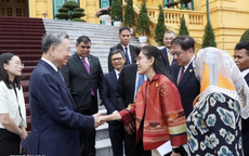 Đại sứ các nước tới chúc mừng Chủ tịch nước Tô Lâm