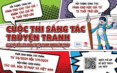 Sáng tác truyện tranh, nhận chuyến đi Pháp 7 ngày