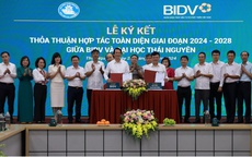 BIDV và Đại học Thái Nguyên tăng cường hợp tác