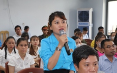 Đại biểu Quốc hội tiếp xúc cử tri công nhân Quảng Nam