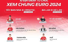 Đại tiệc xem chung EURO 2024 trên TV360 ở 10 tỉnh thành