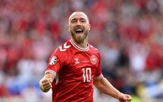 Euro 2024: Eriksen mở tỉ số, Đan Mạch chia điểm trước Slovenia