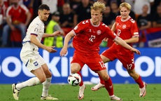Euro 2024: Đan Mạch vào vòng 1/8 sau trận hòa không bàn thắng