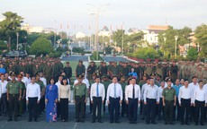 Clip, hình ảnh Lễ ra mắt lực lượng bảo vệ an ninh, trật tự cơ sở tại Đông Nam Bộ