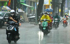 Hôm nay, TP HCM và Nam Bộ mưa to về chiều tối và đêm